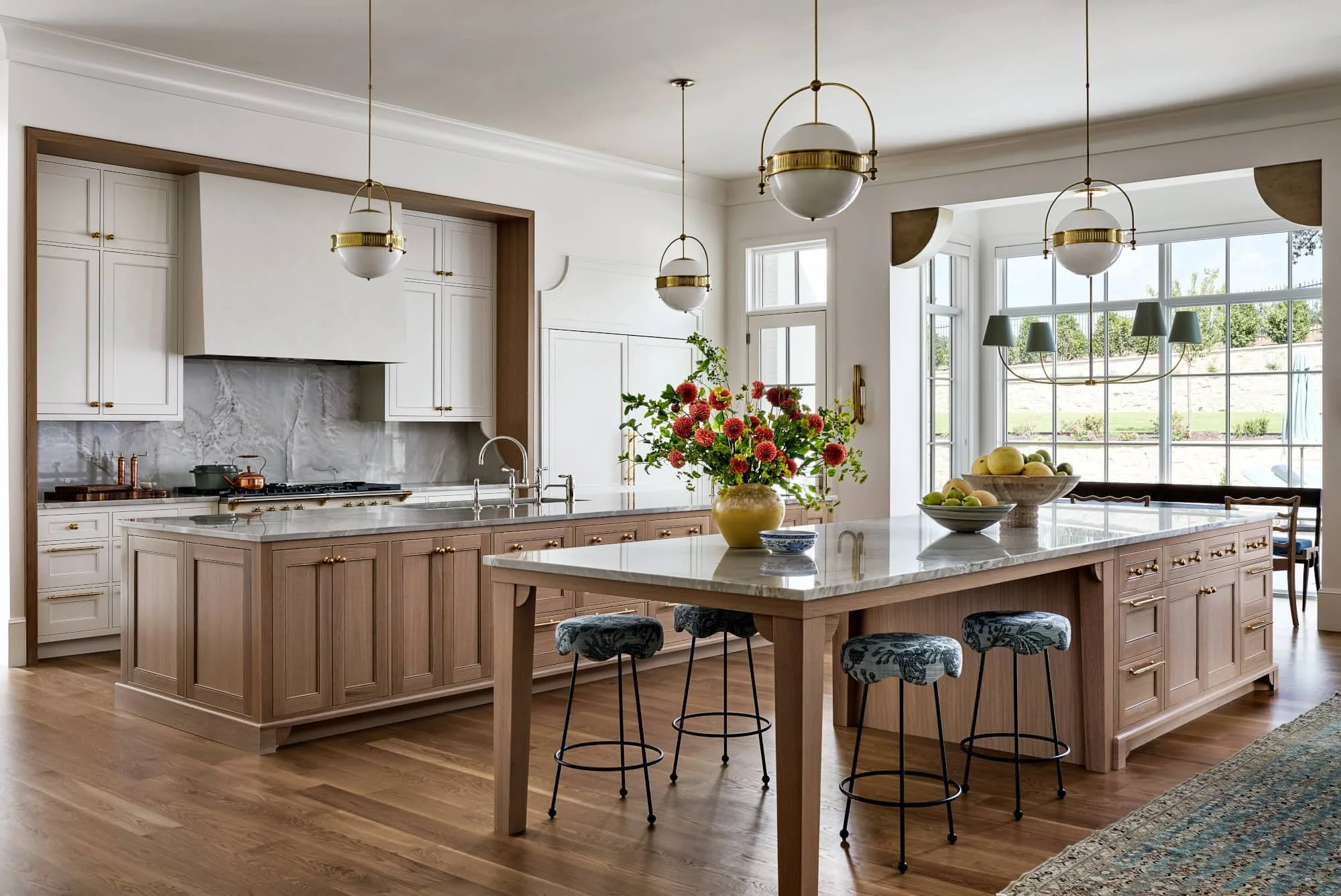 Complete kitchen renovation with modern appliances and granite countertops